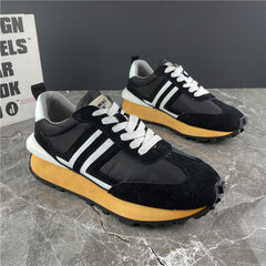 New Style Men's Sports Casual Shoes, Trendy Men's Thick-soled Shoes, Korean Style Trendy