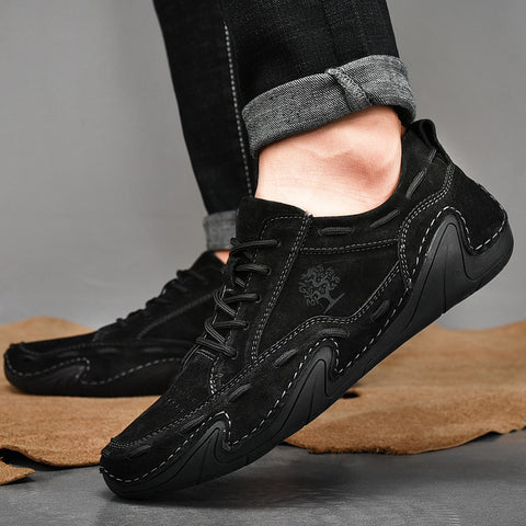 Korean Style Trendy Peas Shoes Martin Boots Trendy Shoes