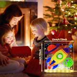 LED Acrylic Drawing Board DIY Erasable Luminous Writing Boards With Stand USB Plug Message Board With NightLight