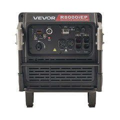 Inverter Generator, 10000W Peak Watt Quiet Inverter Generator, Remote Start Inverters Generators For Home Outdoor, Gas Powered, Stable Power, CO Sensor, RV Ready 1A & 2.1A Outlets, Long Run Time