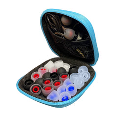 In-ear ear silicone soft earplugs with rubber ring