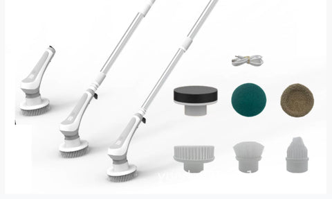 Electric Multifunction Cleaning Brush Scrubbing Brush Charging Waterproof