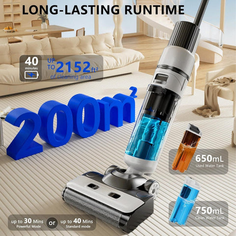 Three-in-one Electric Mop Wireless Vacuum Cleaner Intelligent Automatic Sweeper