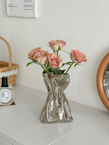 Simple Cream Style Vase Decoration Home Decoration