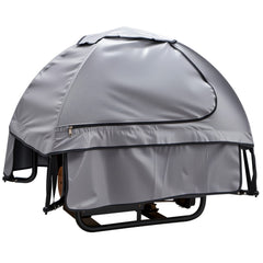 Generator Cover, 36 X 26 X 26 Inch Waterproof Universal Generator Cover For Most Generators 70-108 Inches Perimeter, Portable Generator Running Cover With Heavy Duty Thicken Oxford Fabric, Grey