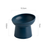 Fashion Oblique Cat Bowl Pet Bowl