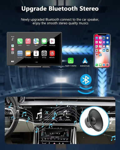 9-inch HD Wireless Vehicle Navigation Driving Recorder